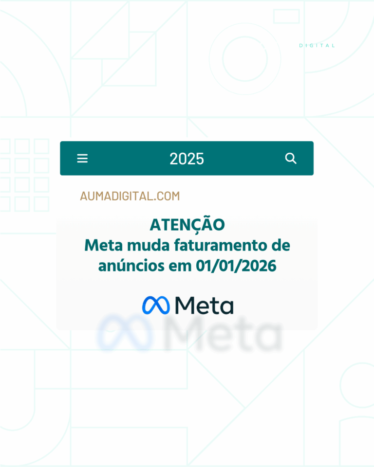 Meta muda faturamento de anúncios