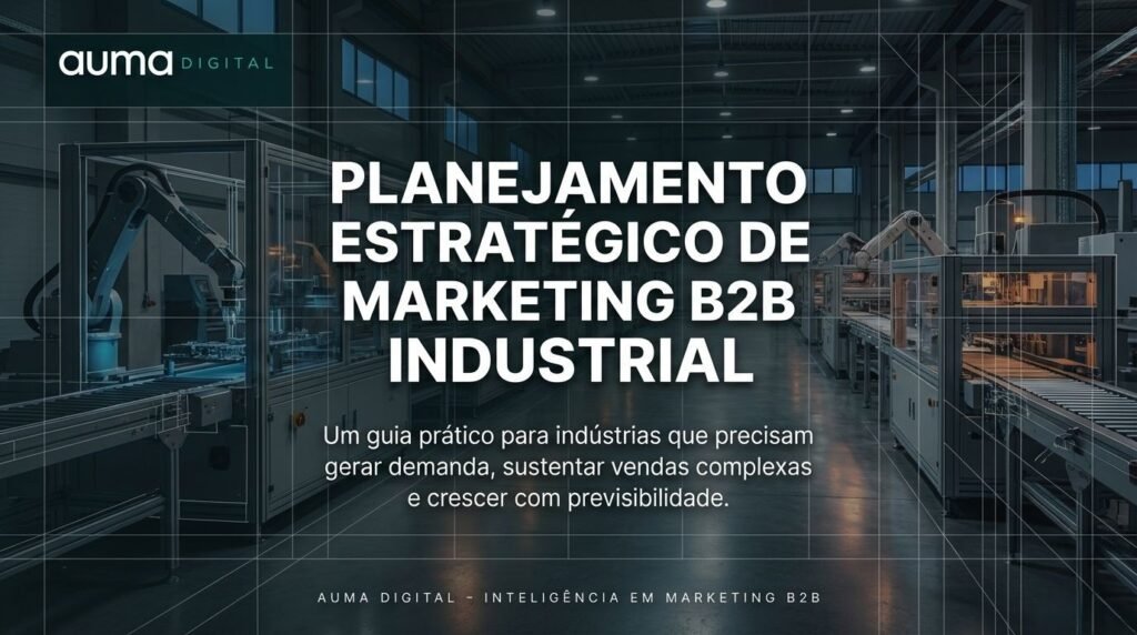 Planejamento Estratégico de Marketing B2B Industrial Ebook