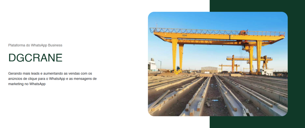 Reduzir Ciclo de Vendas com WhatsApp: O Case DGCRANE que Comprova o Resultado